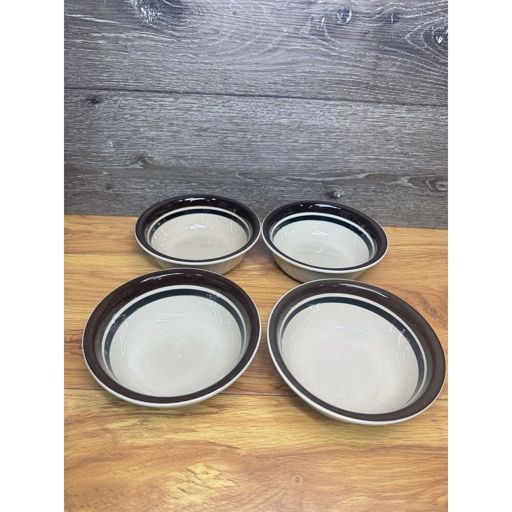 Vintage MCM Arabia Finland Ruija Soup Cereal Bowls 6-1/8 ~set Of 4